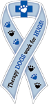Therapy Dogs Work for Hugs!
